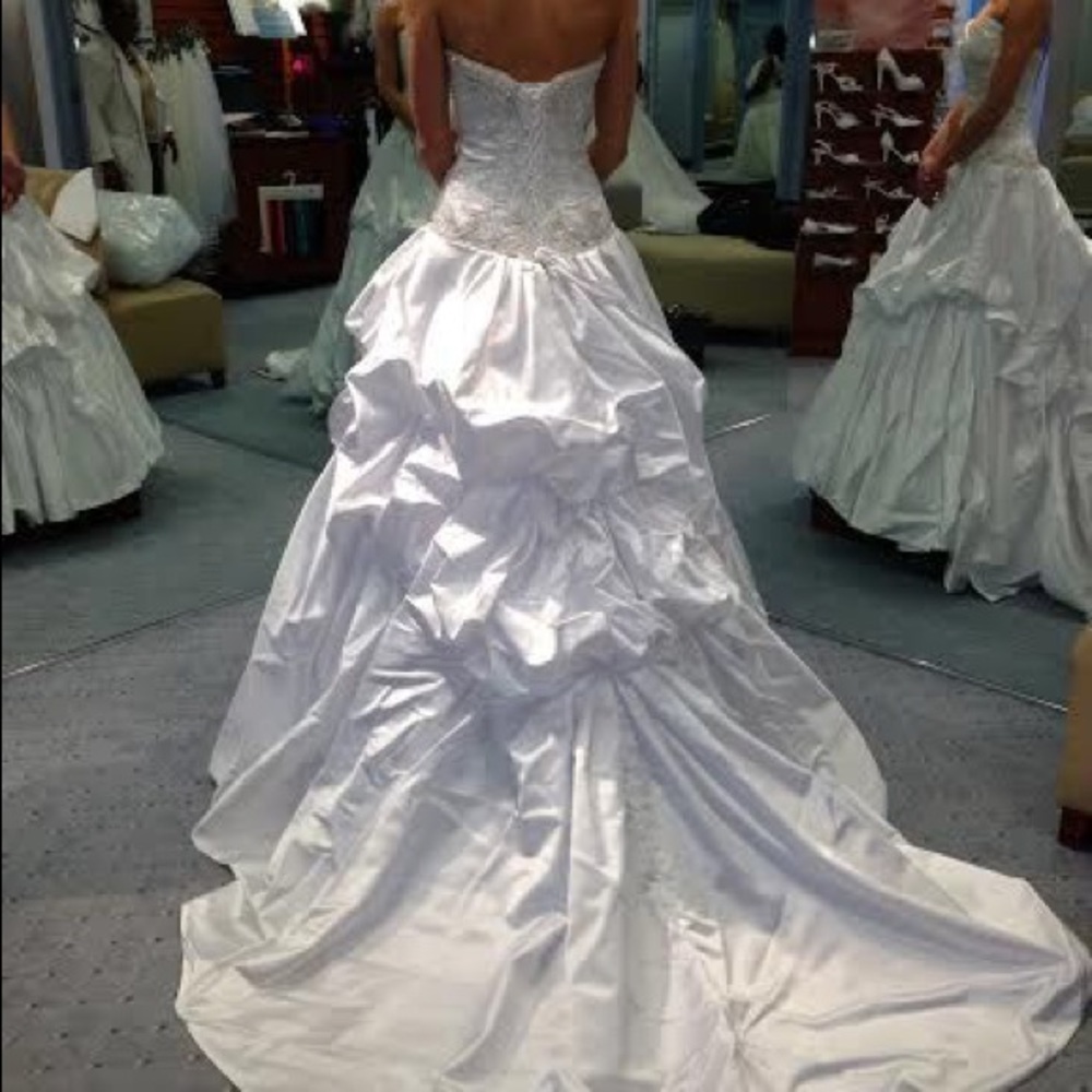 NWT ALFRED ANGELO WEDDING GOWN - Picture 2 of 8